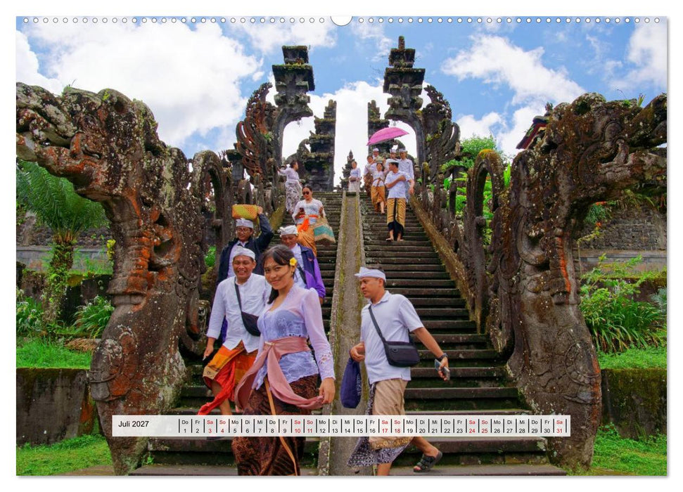 Bali - Faszination Indonesien (CALVENDO Premium Wandkalender 2027)