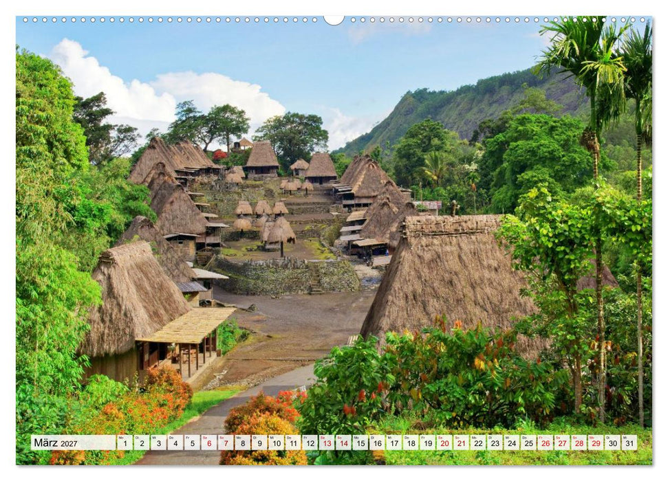 Flores und Komodo - Faszination Indonesien (CALVENDO Premium Wandkalender 2027)