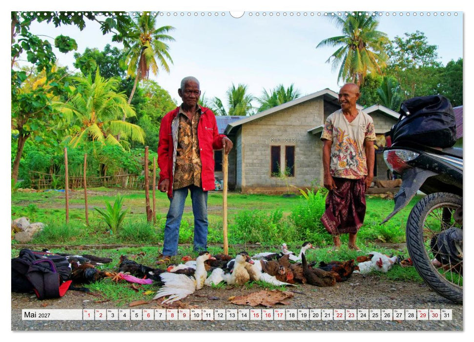 Flores und Komodo - Faszination Indonesien (CALVENDO Premium Wandkalender 2027)