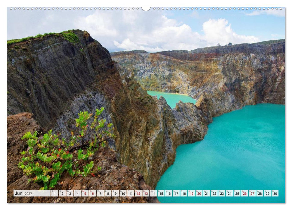 Flores und Komodo - Faszination Indonesien (CALVENDO Premium Wandkalender 2027)