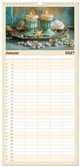 Lichtvolle Stillleben (CALVENDO Familienplaner 2027)
