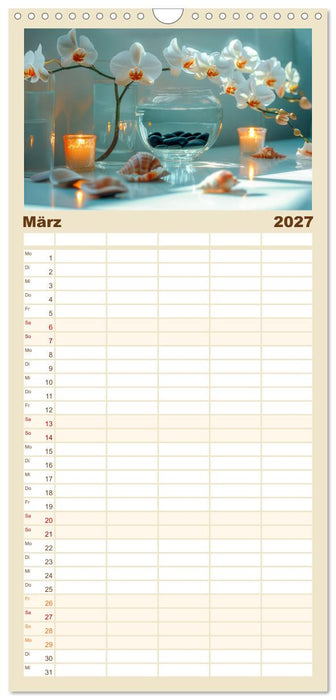 Lichtvolle Stillleben (CALVENDO Familienplaner 2027)