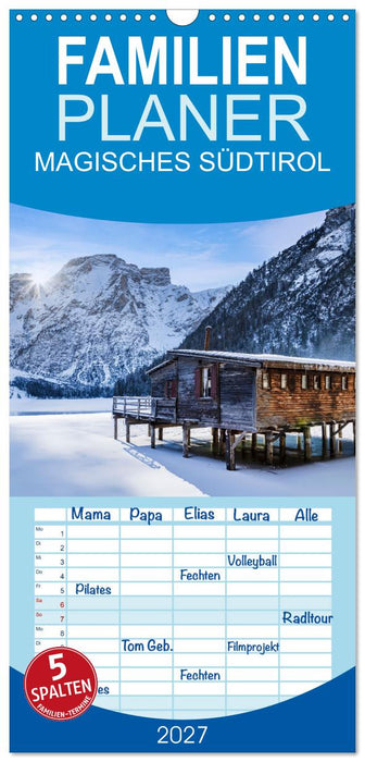MAGISCHES SÜDTIROL (CALVENDO Familienplaner 2027)