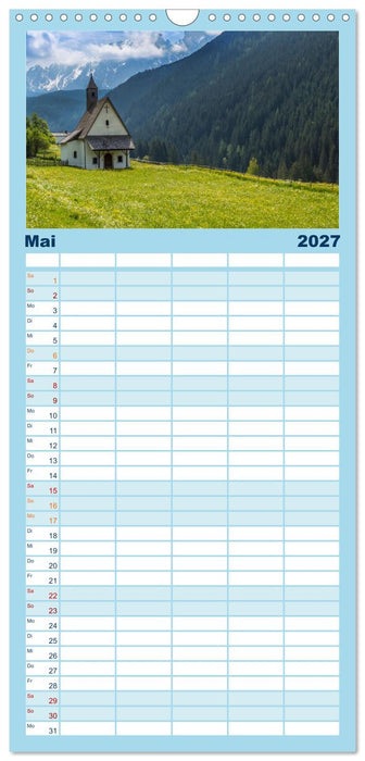 MAGISCHES SÜDTIROL (CALVENDO Familienplaner 2027)