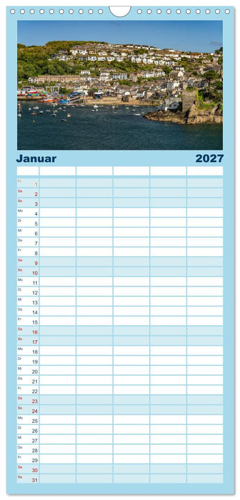 Vereinigtes Königreich - Cornwall (CALVENDO Familienplaner 2027)