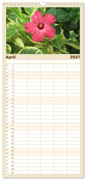 Die Natur Japans (CALVENDO Familienplaner 2027)