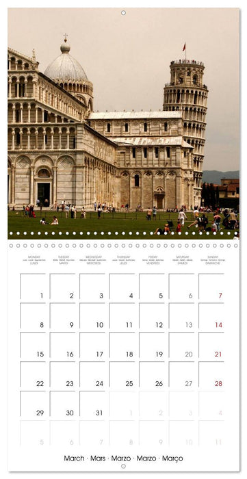 Italy - Tuscany (CALVENDO Monthly Calendar 2027)