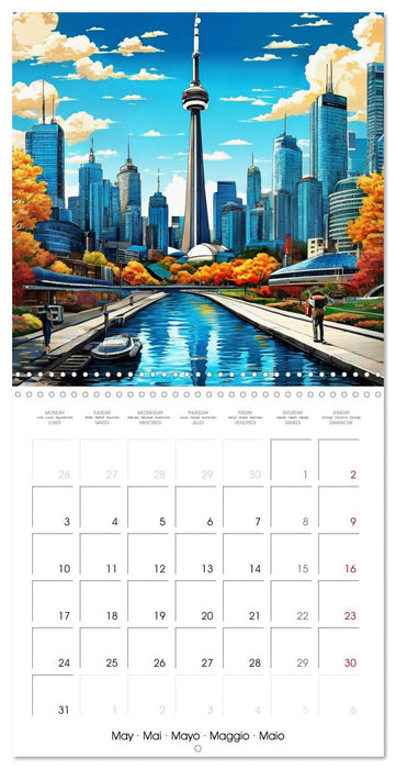 WORLD TRAVEL SCENIC DESTINATIONS (CALVENDO Monthly Calendar 2027)