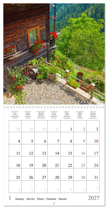 Beautiful old farmhouses (CALVENDO Monthly Calendar 2027)