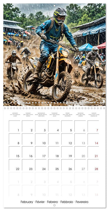 Ride the motocross thrill (CALVENDO Monthly Calendar 2027)