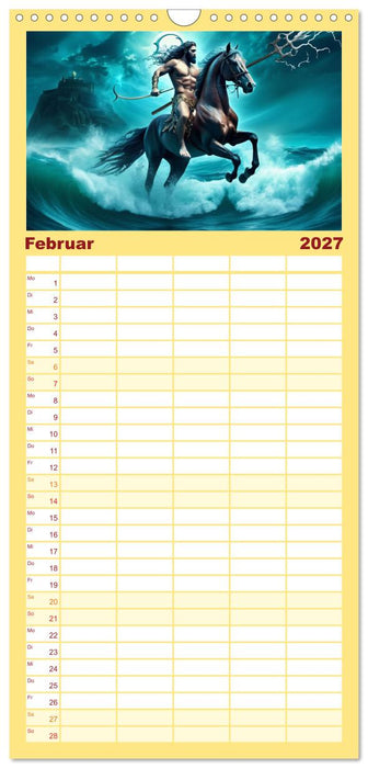 Im Reich der Märchen, Mythen und Legenden (CALVENDO Familienplaner 2027)