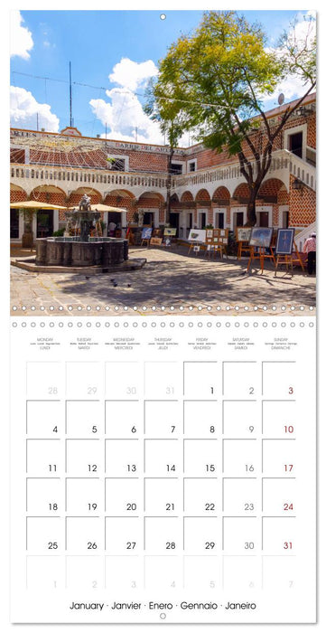 COLOURS OF MEXICO (CALVENDO Monthly Calendar 2027)