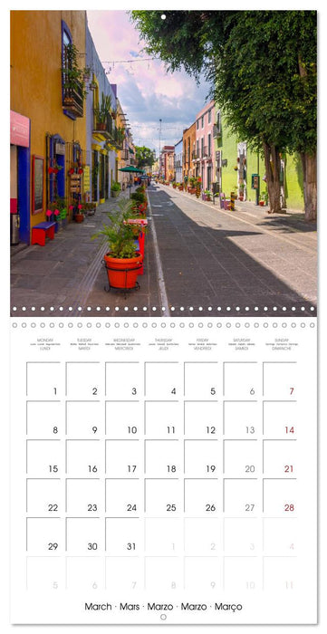 COLOURS OF MEXICO (CALVENDO Monthly Calendar 2027)