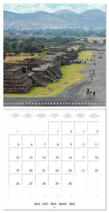 COLOURS OF MEXICO (CALVENDO Monthly Calendar 2027)