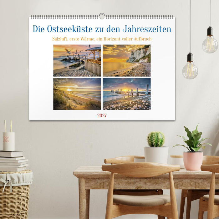 Die Ostseeküste zu den Jahreszeiten (CALVENDO Wandkalender 2027)