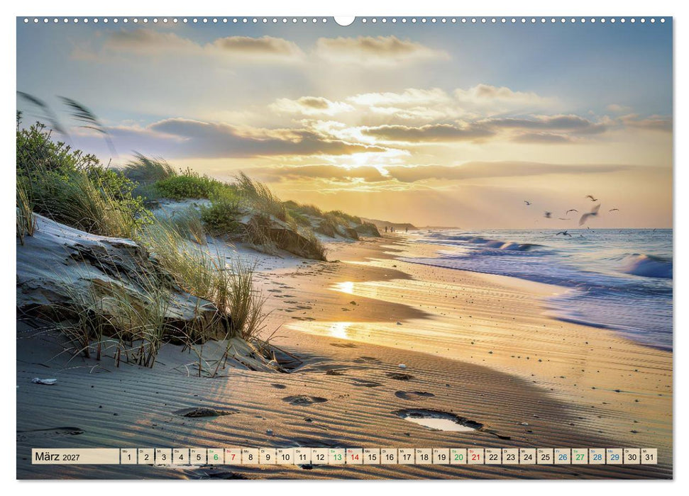Die Ostseeküste zu den Jahreszeiten (CALVENDO Wandkalender 2027)