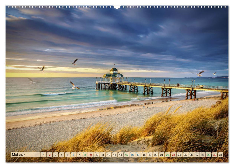 Die Ostseeküste zu den Jahreszeiten (CALVENDO Wandkalender 2027)
