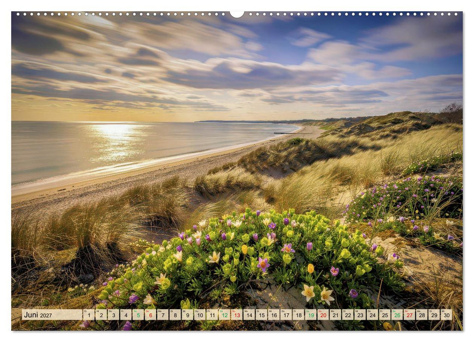 Die Ostseeküste zu den Jahreszeiten (CALVENDO Wandkalender 2027)