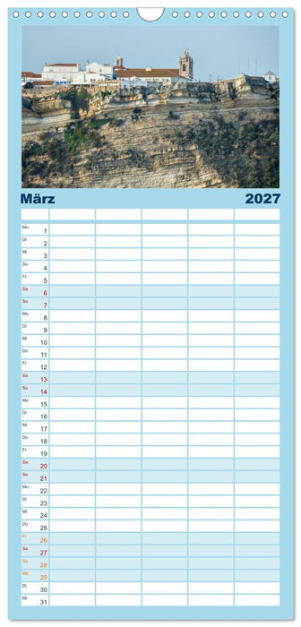 Portugals Atlantikküste (CALVENDO Familienplaner 2027)