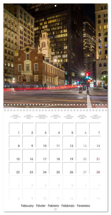 BOSTON Highlights (CALVENDO Monthly Calendar 2027)