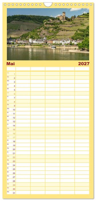 Der Rhein (CALVENDO Familienplaner 2027)