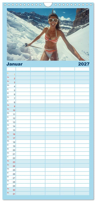 Eisbaden (CALVENDO Familienplaner 2027)
