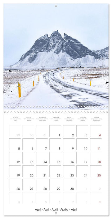 Iceland - A journey into a fantastic world (CALVENDO Monthly Calendar 2027)