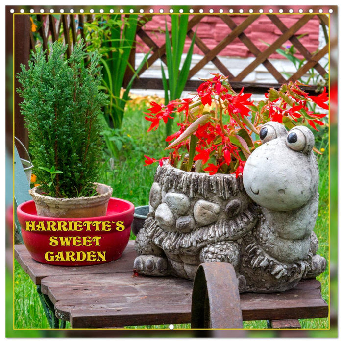 Harriette`s sweet garden (CALVENDO Monthly Calendar 2027)
