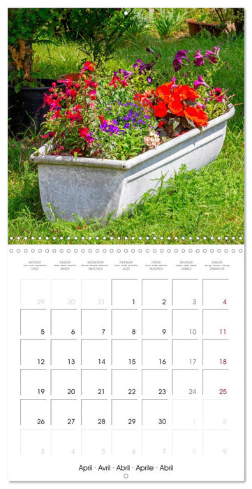 Harriette`s sweet garden (CALVENDO Monthly Calendar 2027)