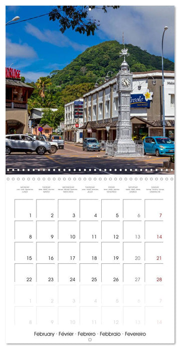 Seychelles, islands in the ocean (CALVENDO Monthly Calendar 2027)