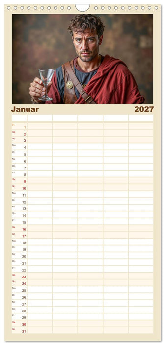 Zurück nach Rom - Das Leben in der Antike (CALVENDO Familienplaner 2027)