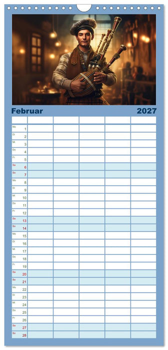 Musizieren einmal anders (CALVENDO Familienplaner 2027)