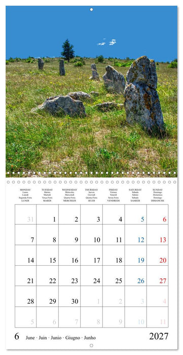 Mysterious Europe - Sacred sites and tombs (CALVENDO Monthly Calendar 2027)