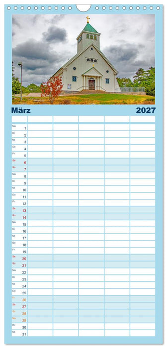Schwedens schöne Westküste (CALVENDO Familienplaner 2027)
