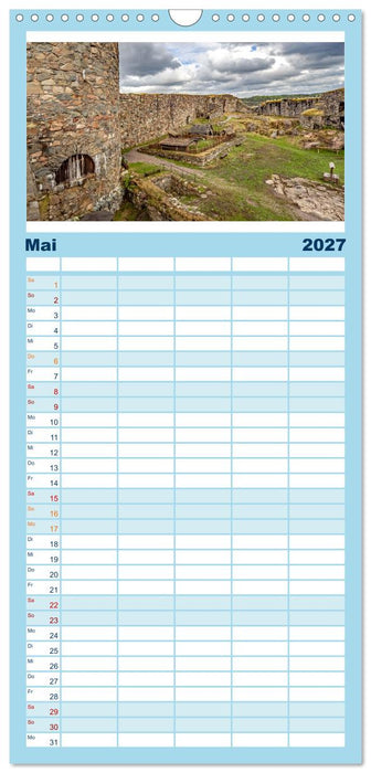 Schwedens schöne Westküste (CALVENDO Familienplaner 2027)