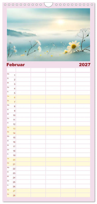 Romantischer Terminkalender (CALVENDO Familienplaner 2027)