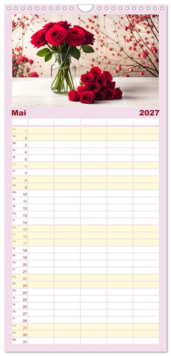 Romantischer Terminkalender (CALVENDO Familienplaner 2027)