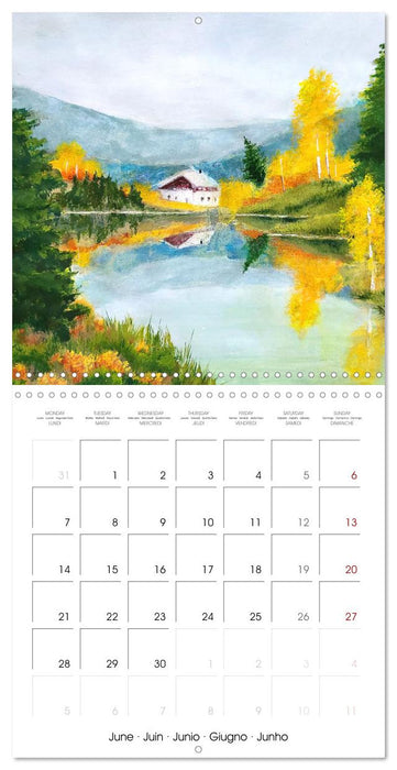Autumn paintings (CALVENDO Monthly Calendar 2027)