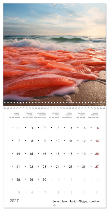 Creepy AI Cuisine (CALVENDO Monthly Calendar 2027)