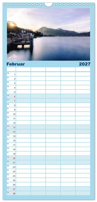 Malerischer Tegernsee (CALVENDO Familienplaner 2027)