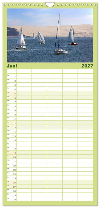 Arcachon Bordeaux Cap Ferret (CALVENDO Familienplaner 2027)