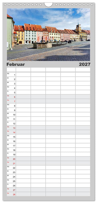 Schönes Tschechien - Eine Rundreise (CALVENDO Familienplaner 2027)