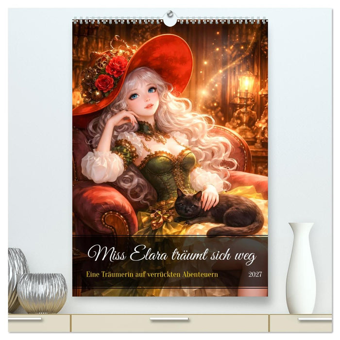 Miss Elara träumt sich weg (CALVENDO Premium Wandkalender 2027)