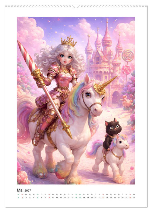 Miss Elara träumt sich weg (CALVENDO Premium Wandkalender 2027)