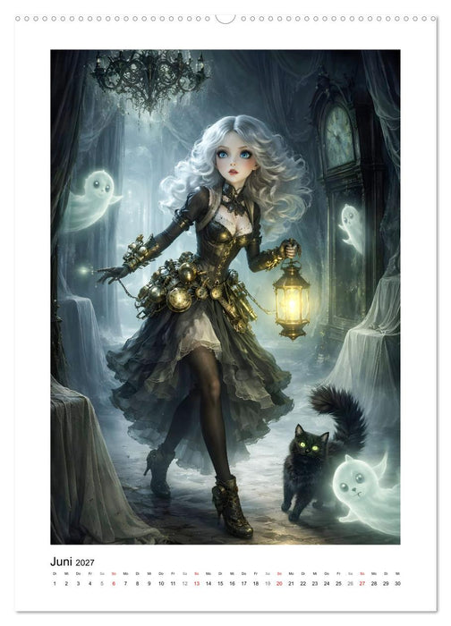 Miss Elara träumt sich weg (CALVENDO Premium Wandkalender 2027)