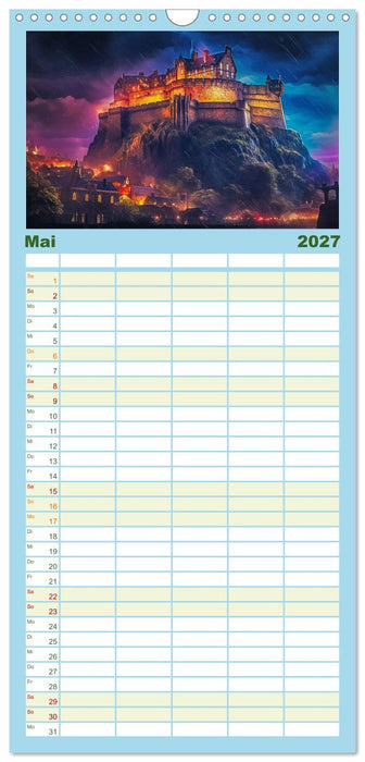 Europas Wahrzeichen (CALVENDO Familienplaner 2027)