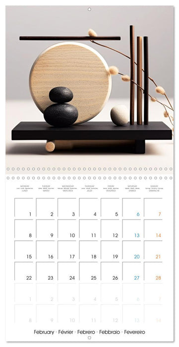 Instant de quiétude (CALVENDO Calendrier mensuel 2027)