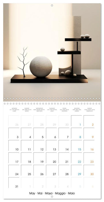 Instant de quiétude (CALVENDO Calendrier mensuel 2027)