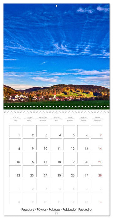 German Landscapes (CALVENDO Monthly Calendar 2027)
