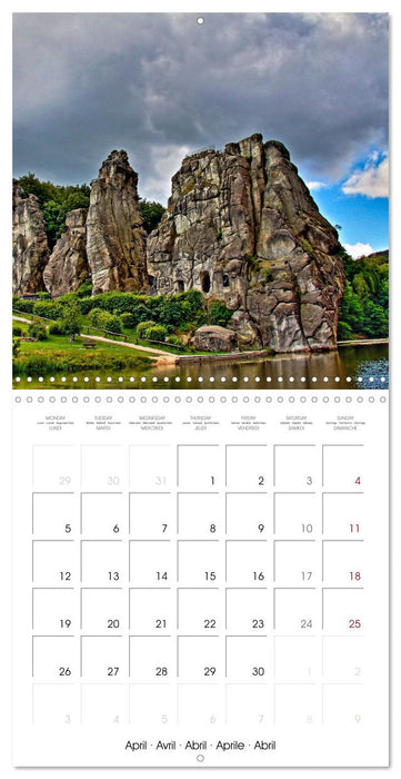 German Landscapes (CALVENDO Monthly Calendar 2027)